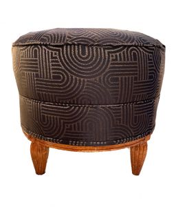 Single Art Deco stool