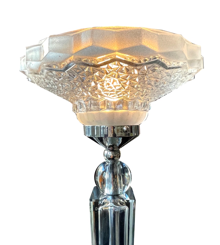 Art Deco table lamp Head