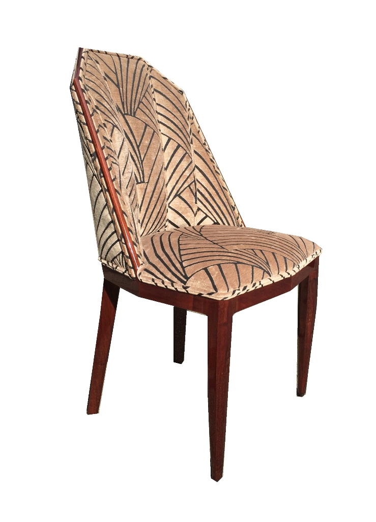 Pair of Art Deco Chair sidewise