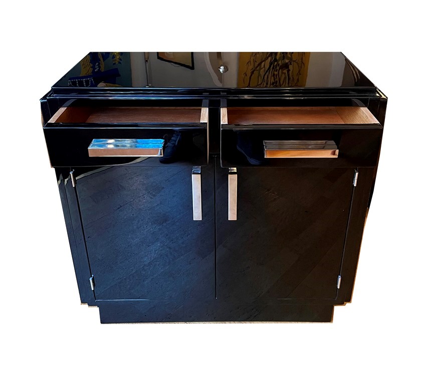 Art Deco cabinet drawer