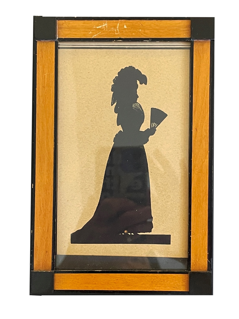 silhouette woman