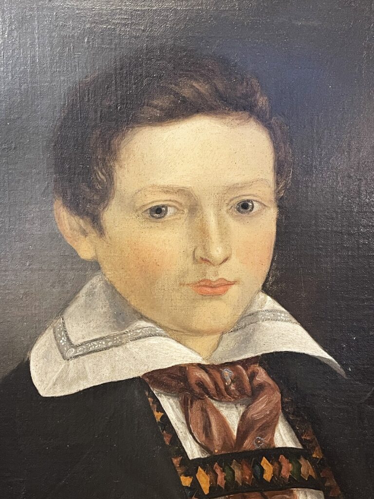 Empire Halb-Porträt  eines kleinen Jungen