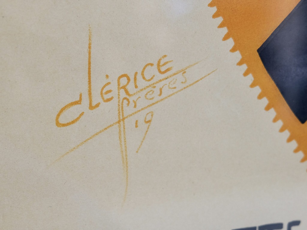 Gestaltung von Clérice Frères, Paris, 1919.