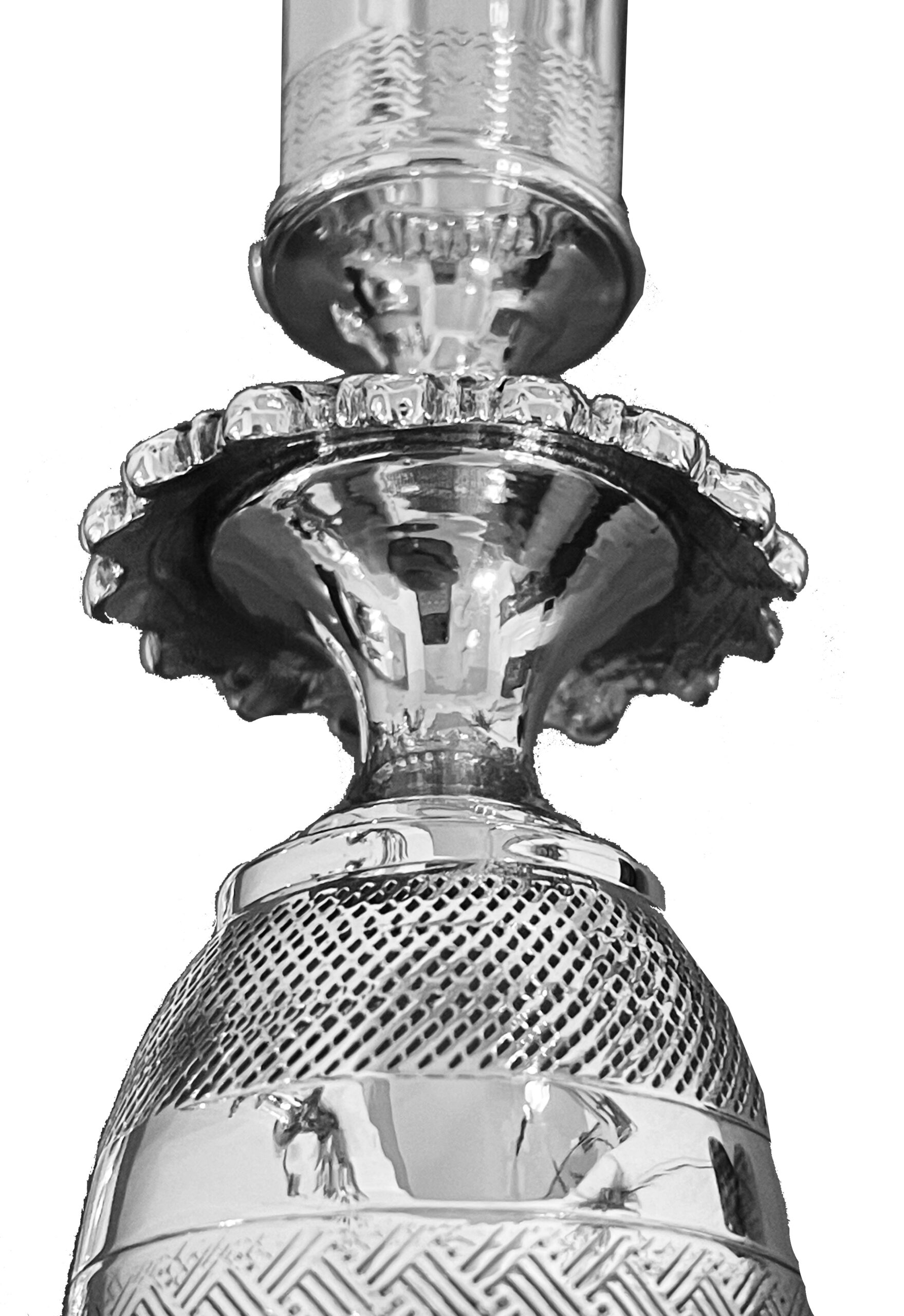  Biedermeier Silver candlestick