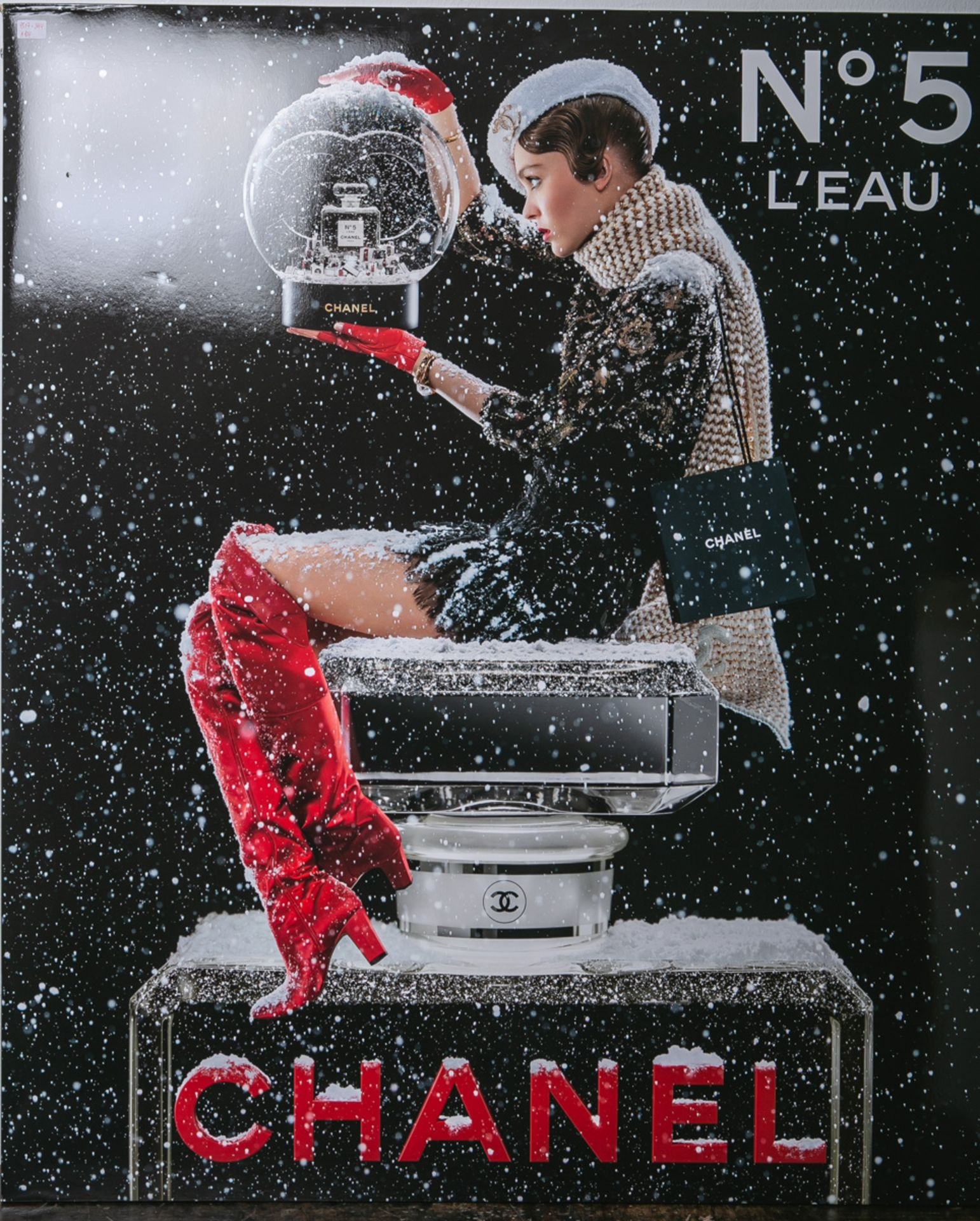 Chanel No.5 doppelseitiges Werbeplakat