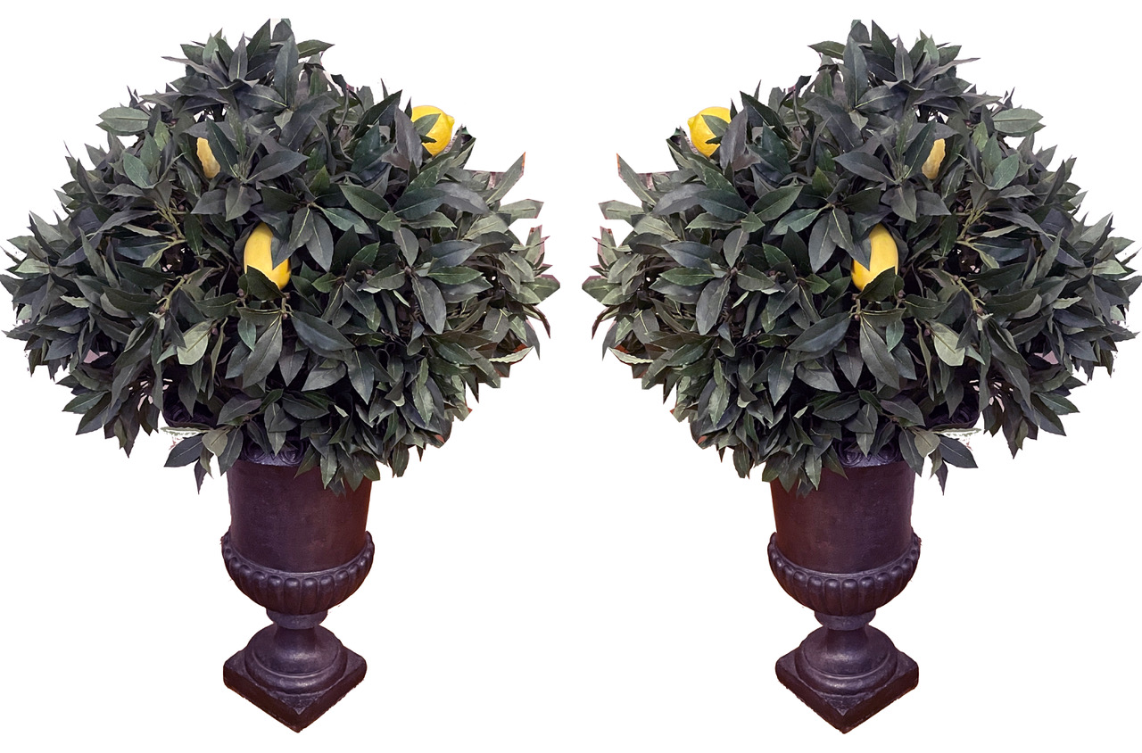 Urn-shaped cast iron