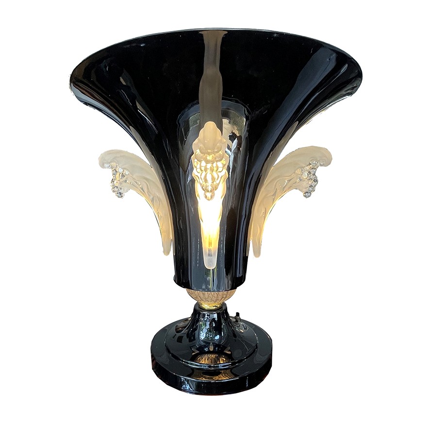 Art Deco table lamp from Ezan