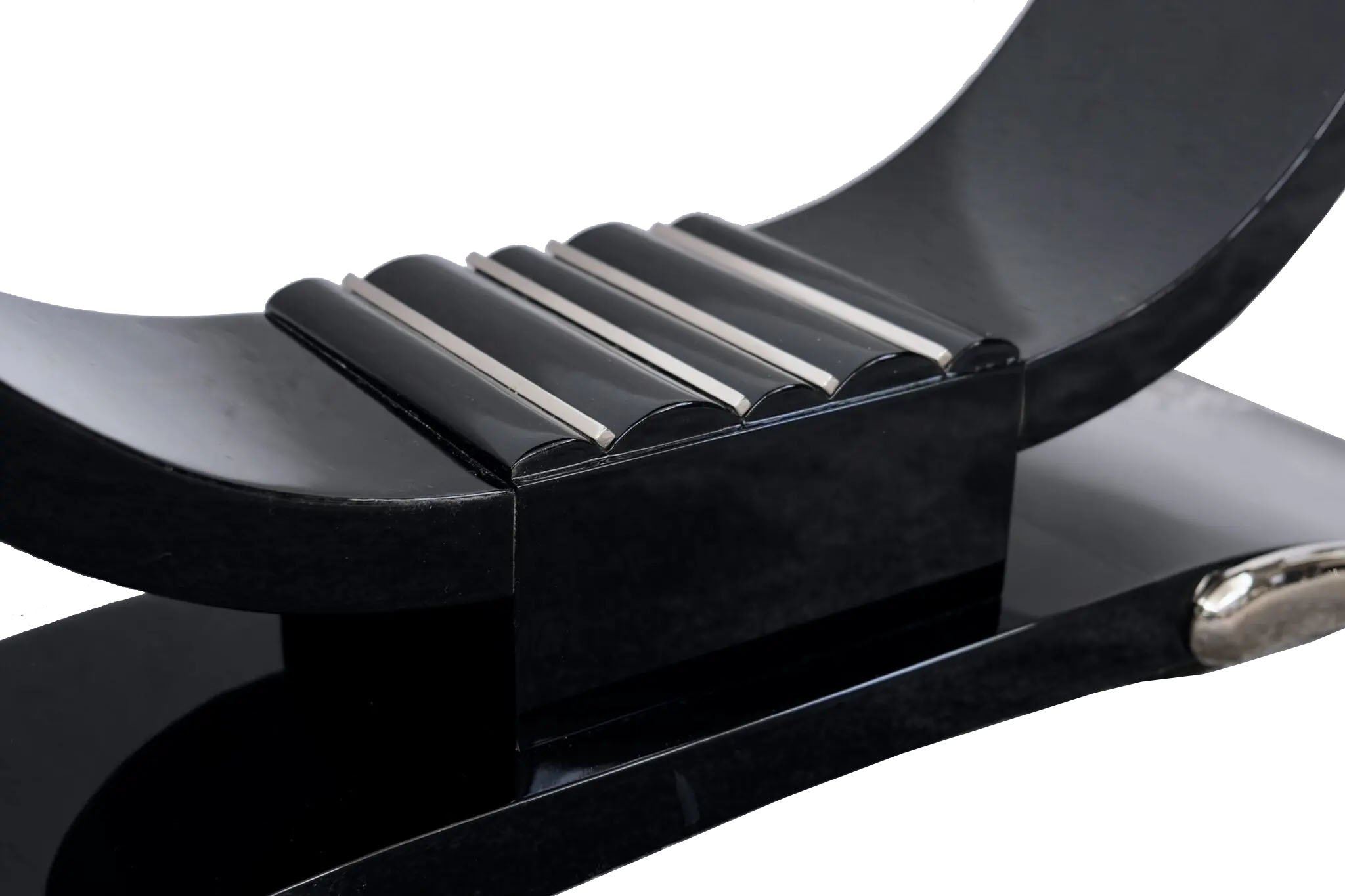 Original art deco-console black lacquer