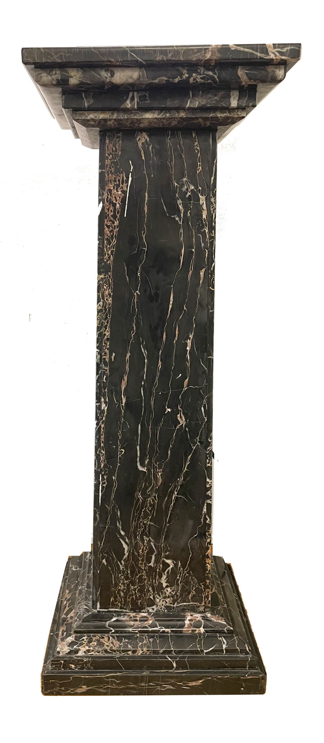 Art Déco Säule aus Porto Marmor