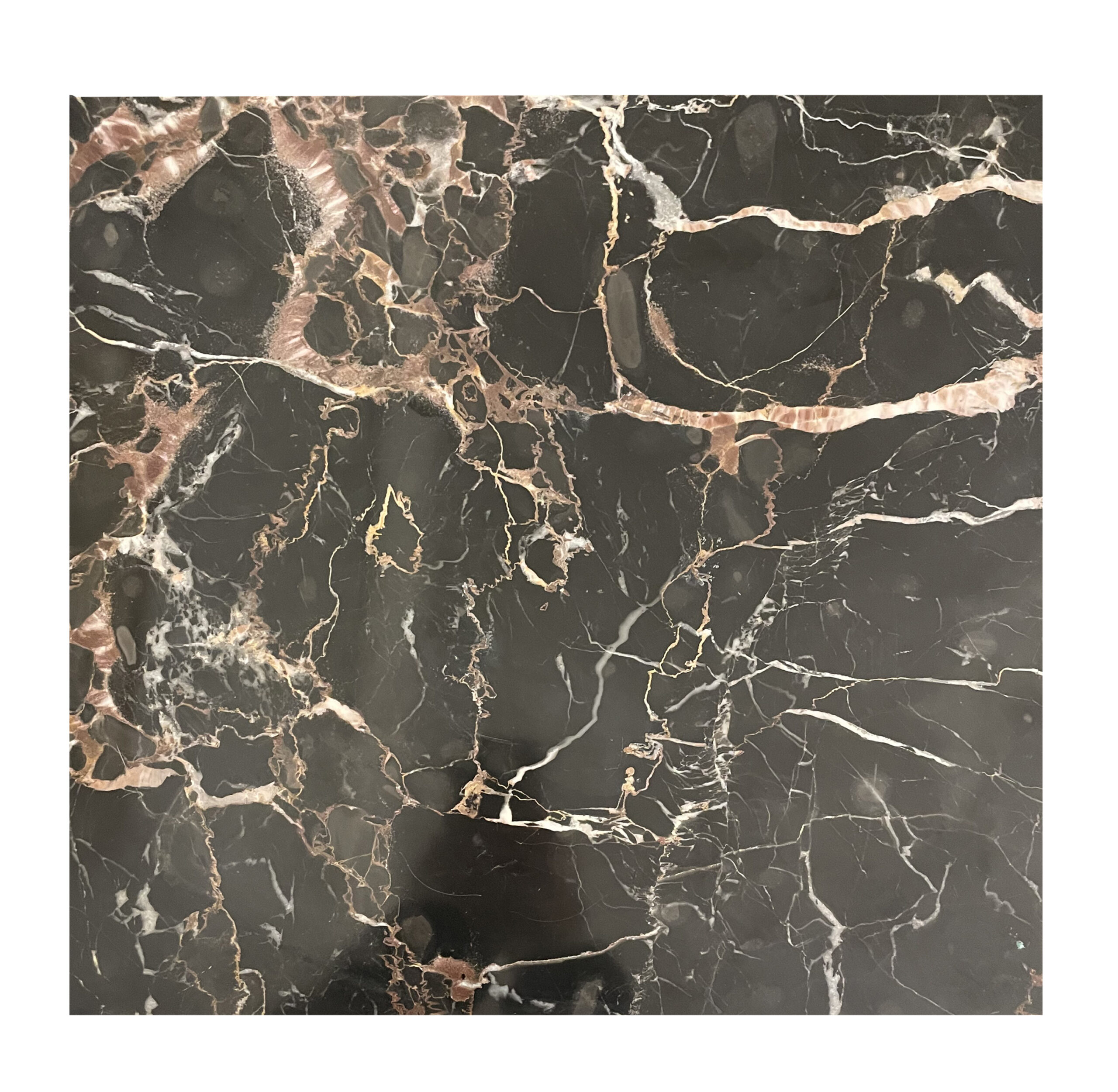 Art Déco Säule aus Porto Marmor