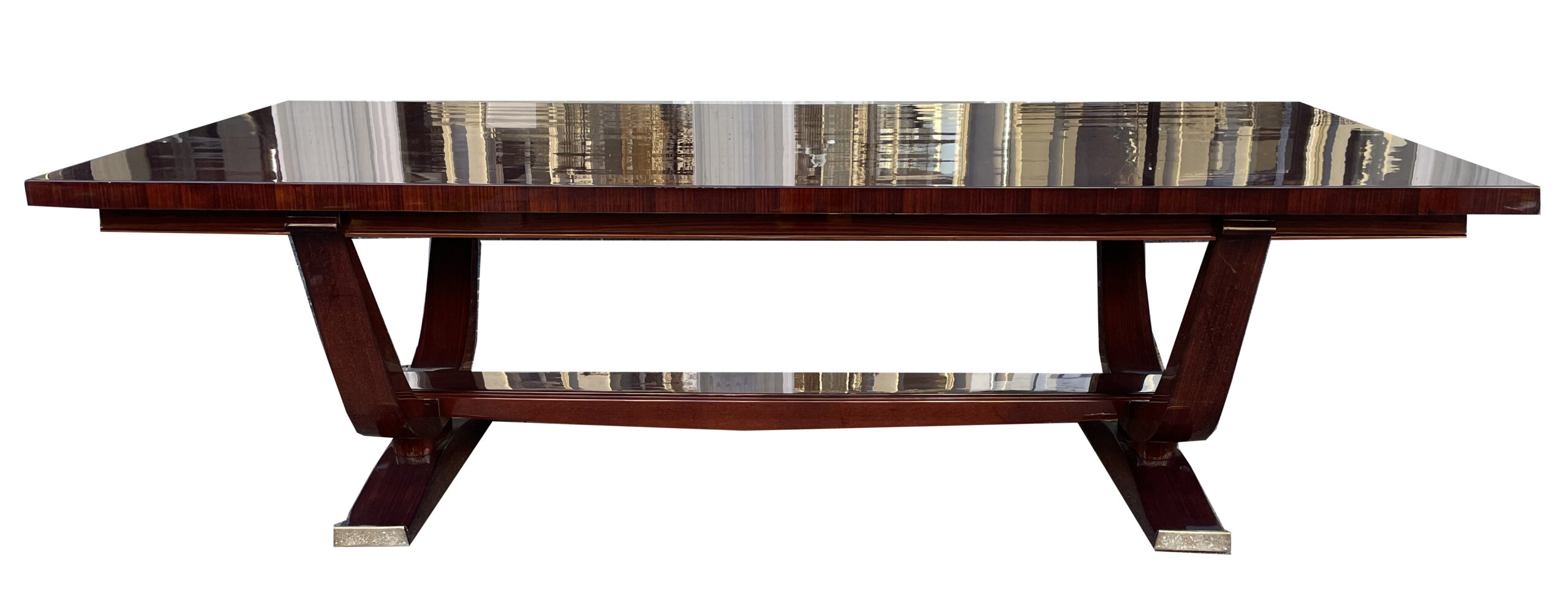 Französischer Art-Déco-Esstisch aus Palisander,Dominique zugeschrieben,um 1930 bei RSA Antiquitäten Wiesbaden