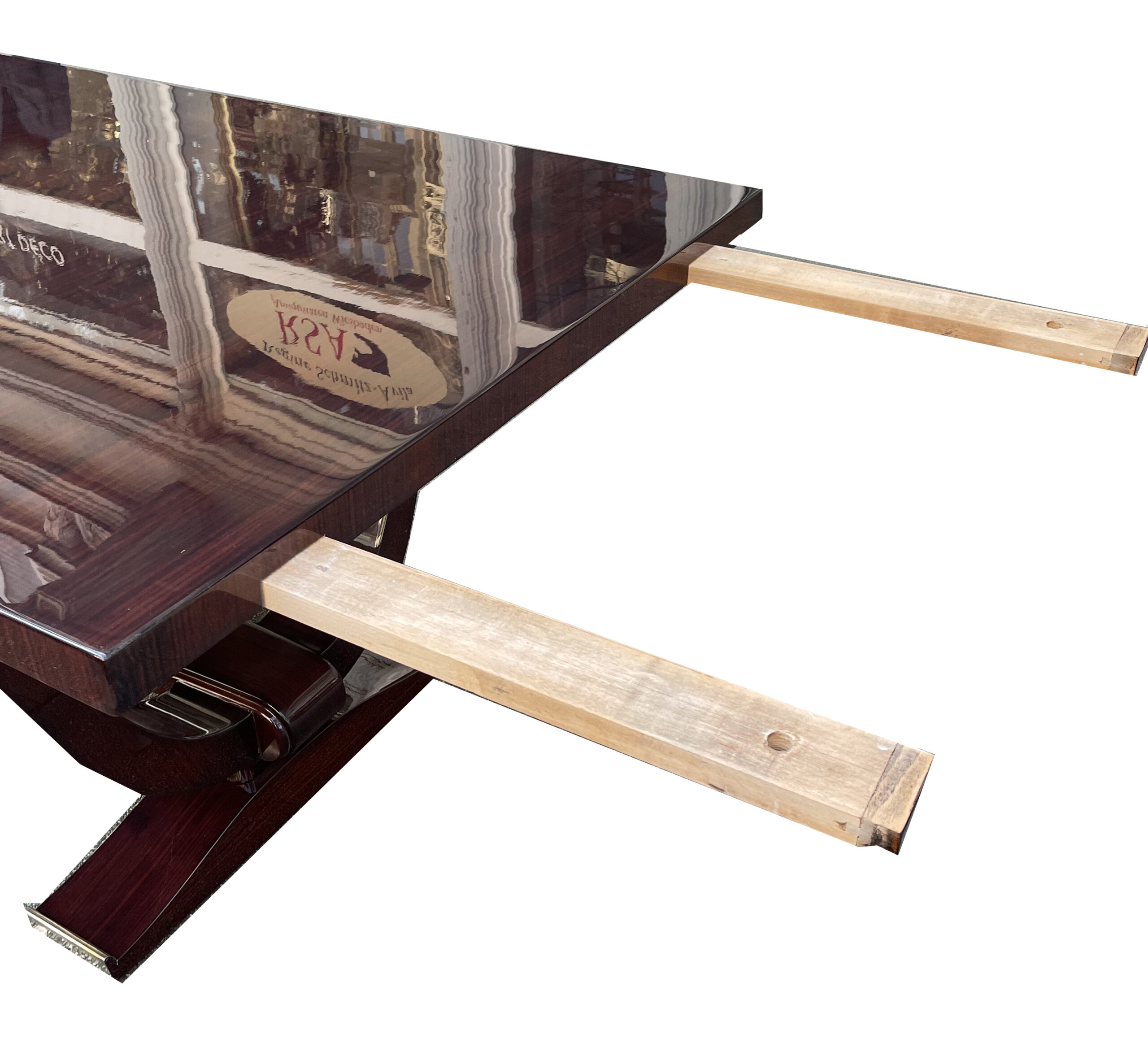 Französischer Art-Déco-Esstisch aus Palisander,Dominique zugeschrieben,um 1930 bei RSA Antiquitäten Wiesbaden