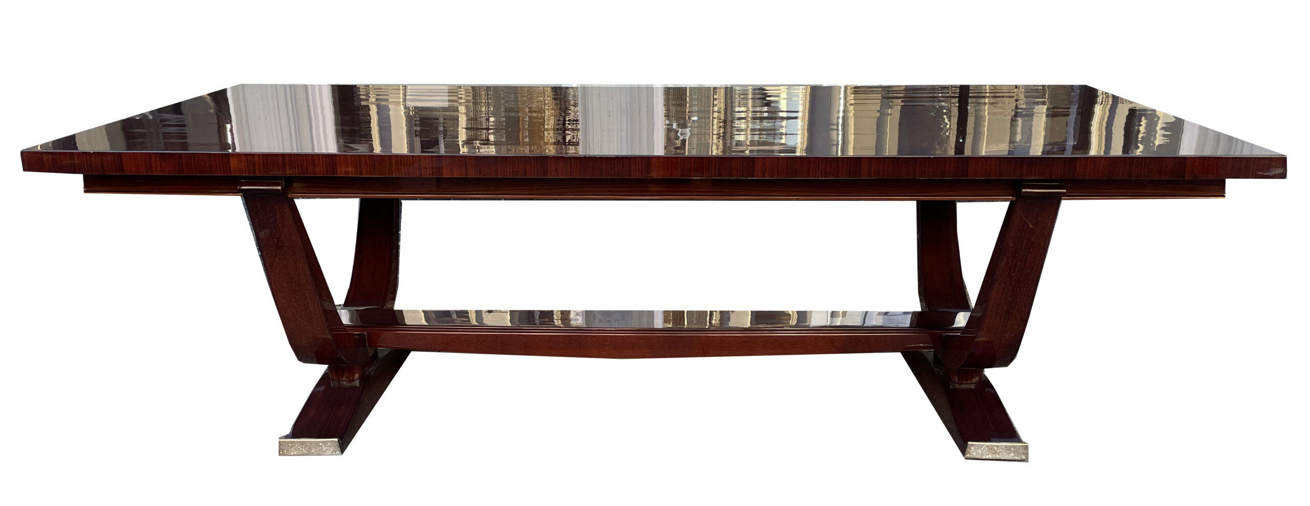 Französischer Art-Déco-Esstisch aus Palisander,Dominique zugeschrieben,um 1930 bei RSA Antiquitäten Wiesbaden