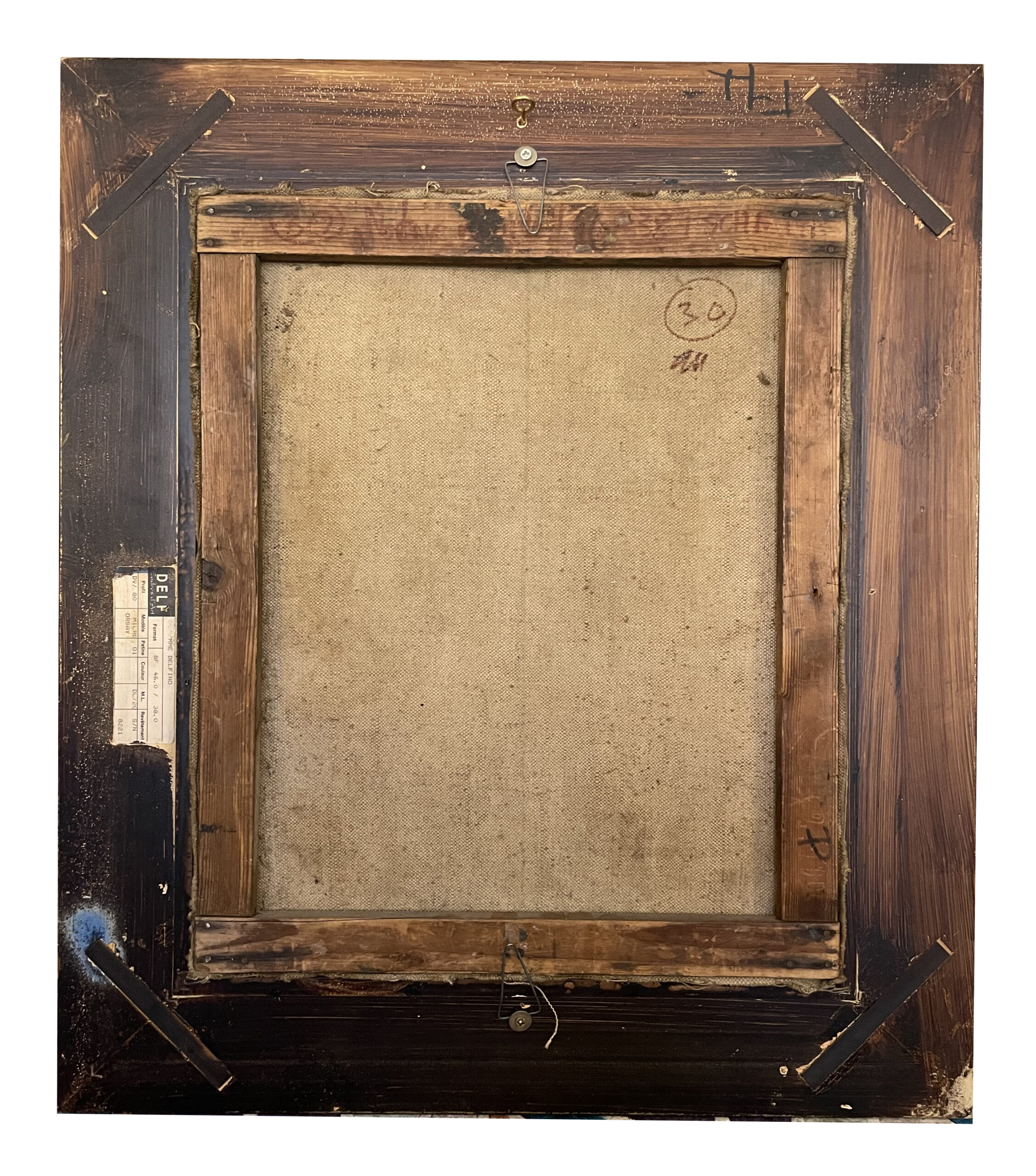 Rückansicht Rahmen Gilberte Schmitt 