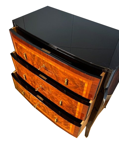 Art Déco Kommode Ulmenwurzelholz Frankreich um 1930