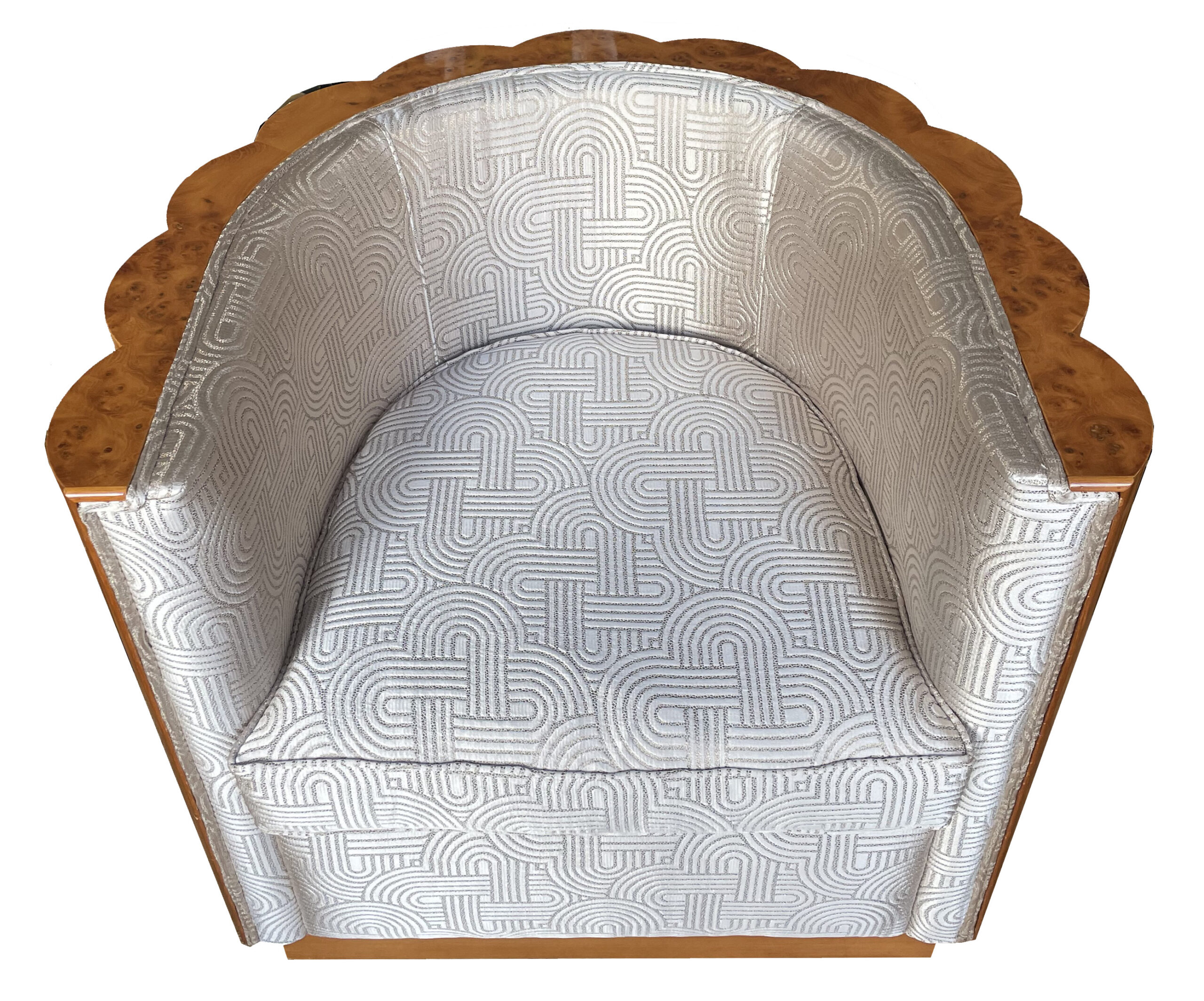 Single armchair "Masterpiece" design by Ruhlmann