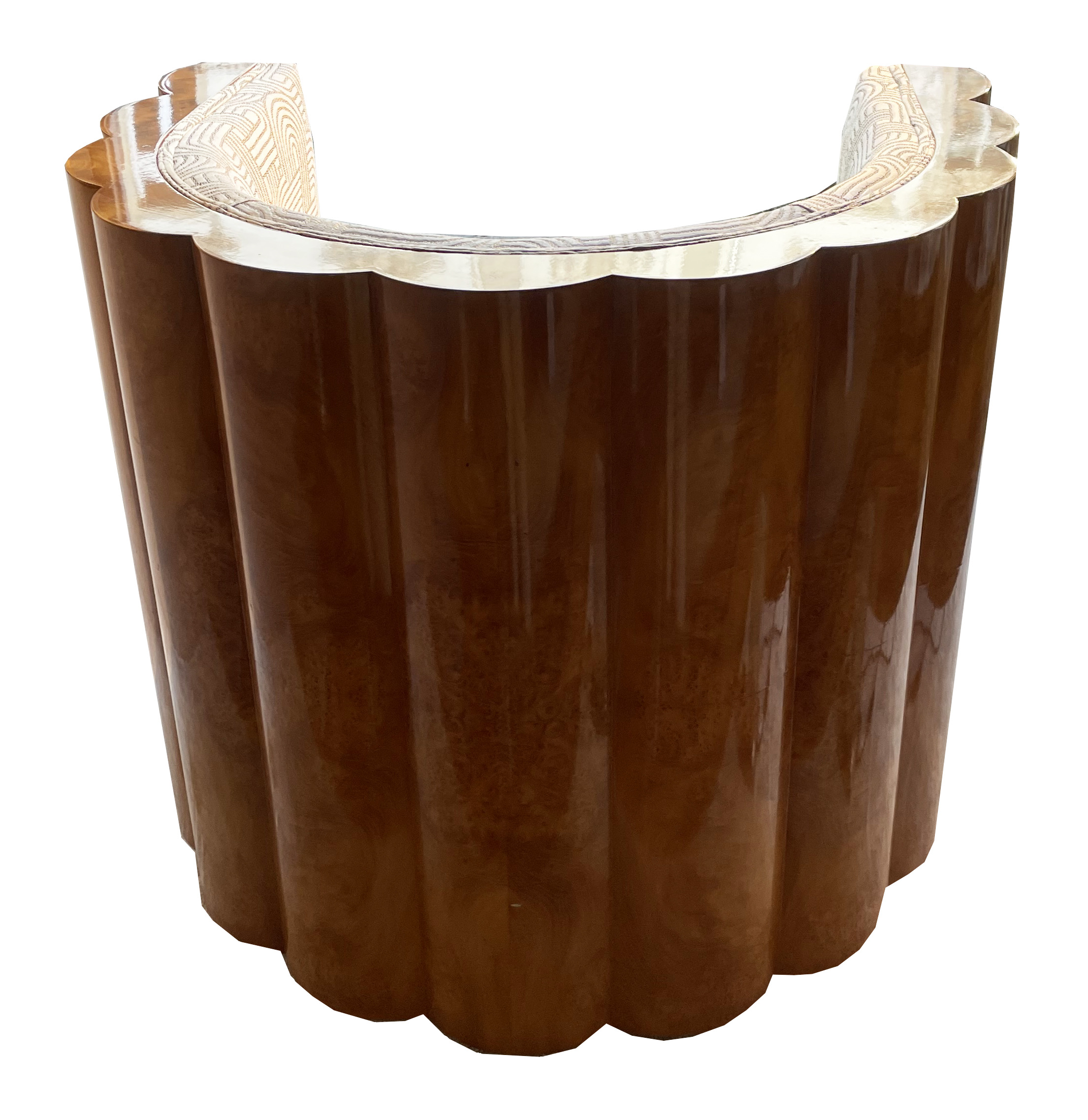 Single armchair "Masterpiece" design by Ruhlmann