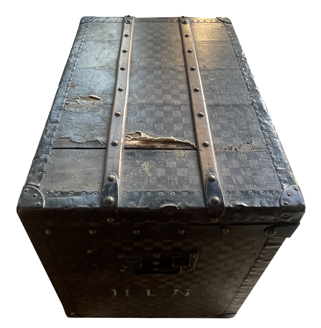 Louis Vuitton Hutkoffer<br>« Malle Chapeau » Paris um 1895,