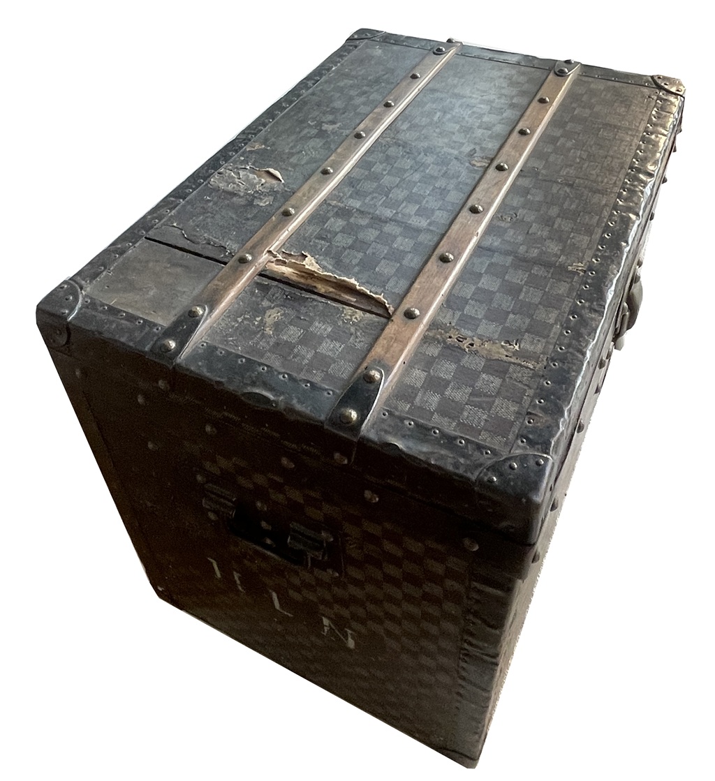 Louis Vuitton Hutkoffer<br>« Malle Chapeau » Paris um 1895,