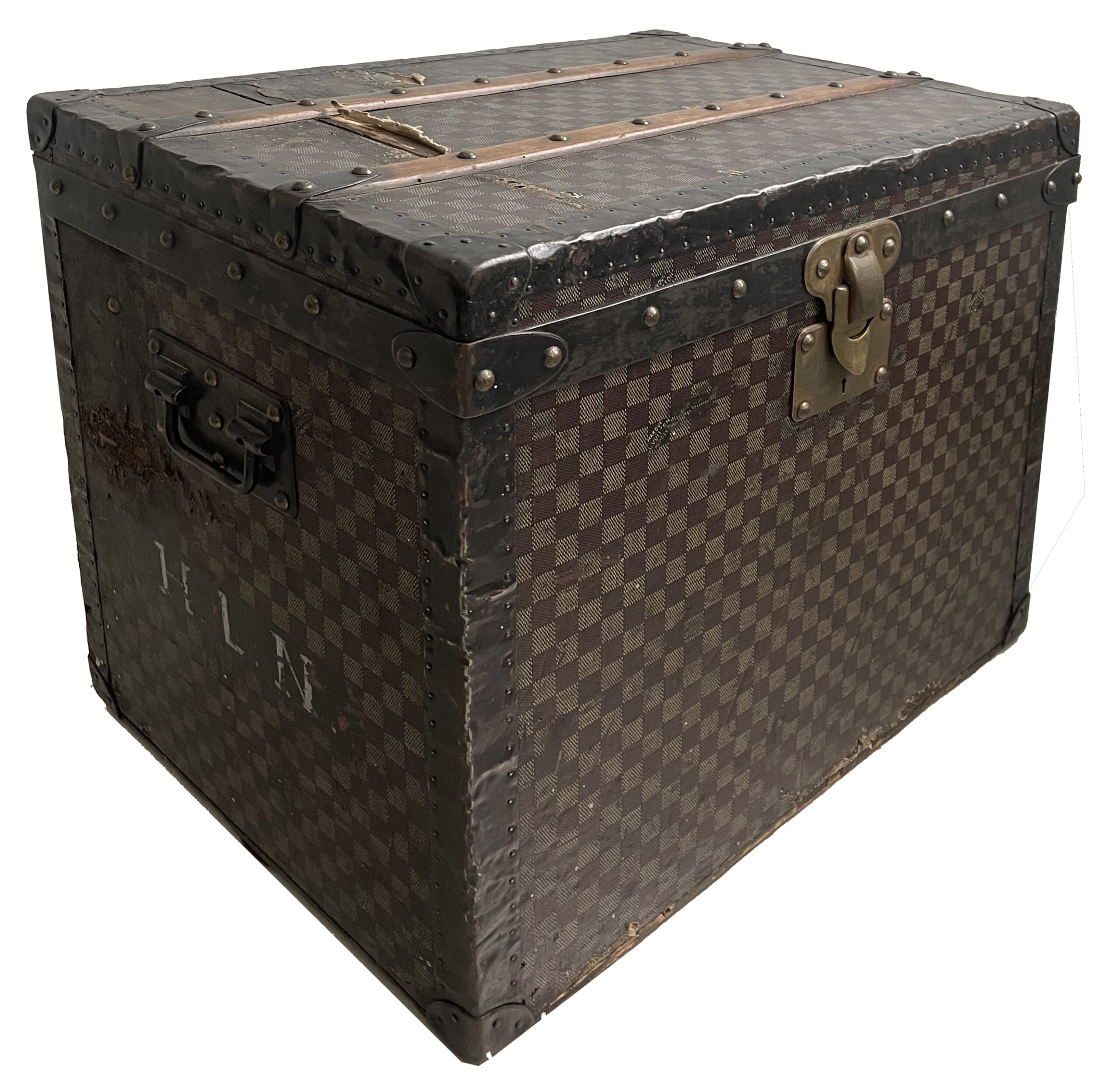 Louis Vuitton Trunk<br>« Malle Chapeau » Paris um 1895,