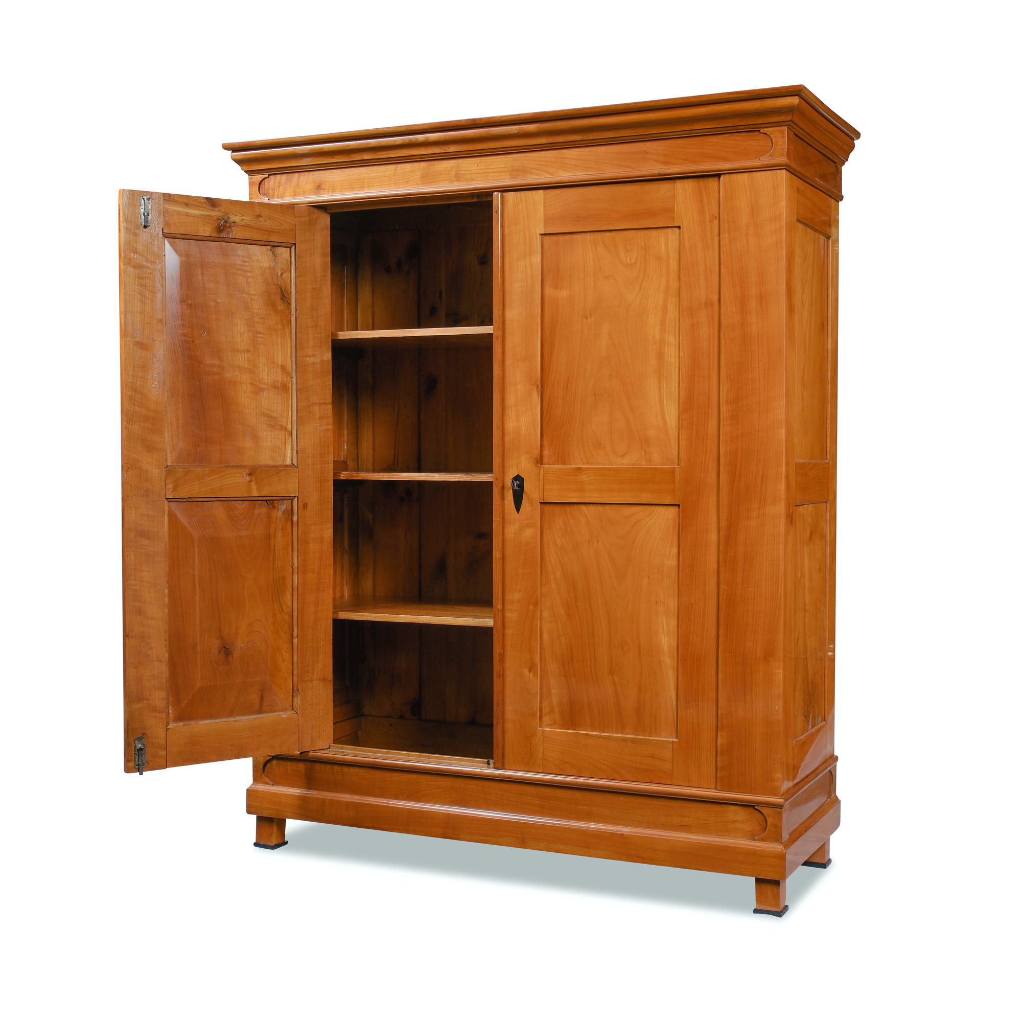 200 Jahre alter Biedermeier Schrank in Kirschbaumholz 