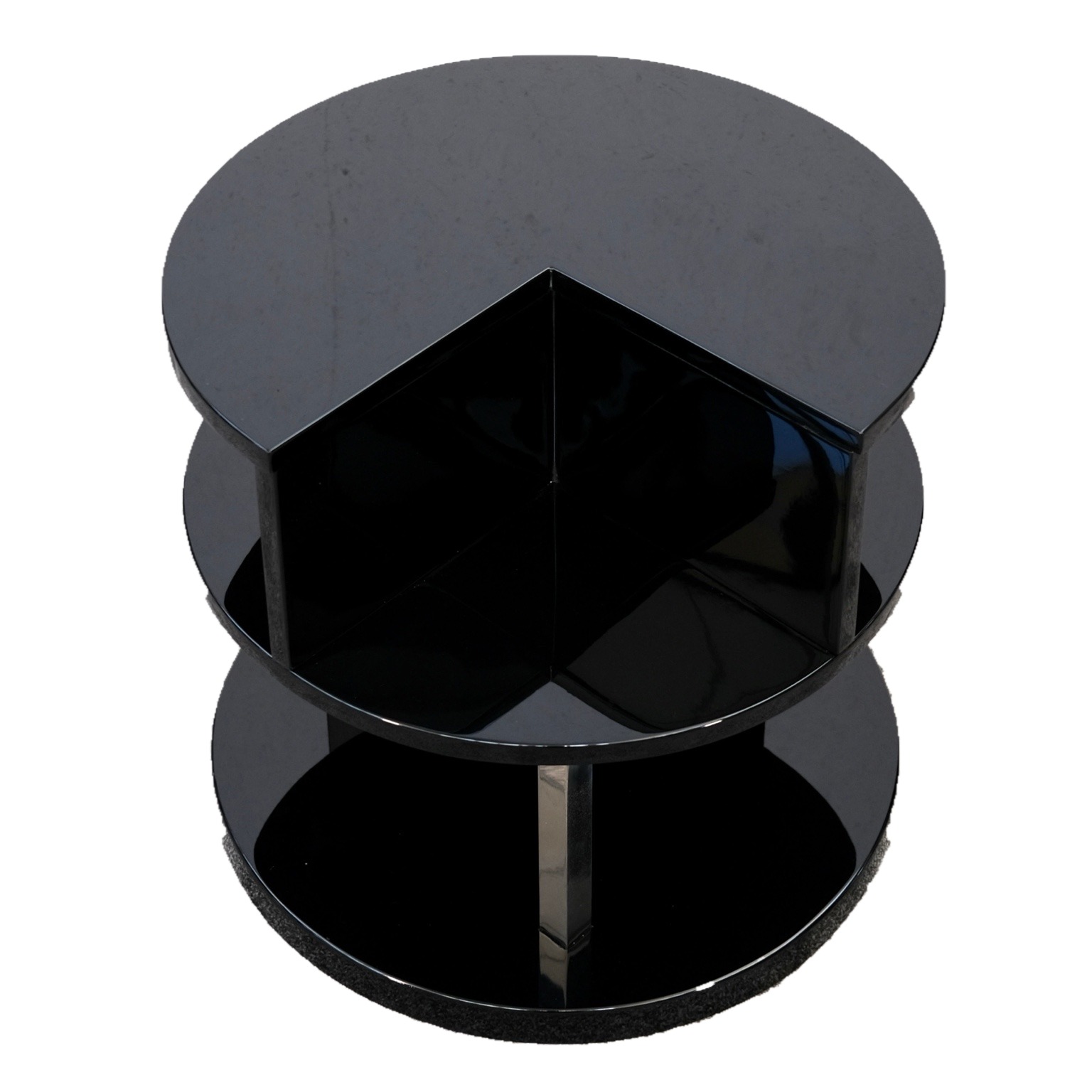 Modernist Art Deco Coffee Table upside