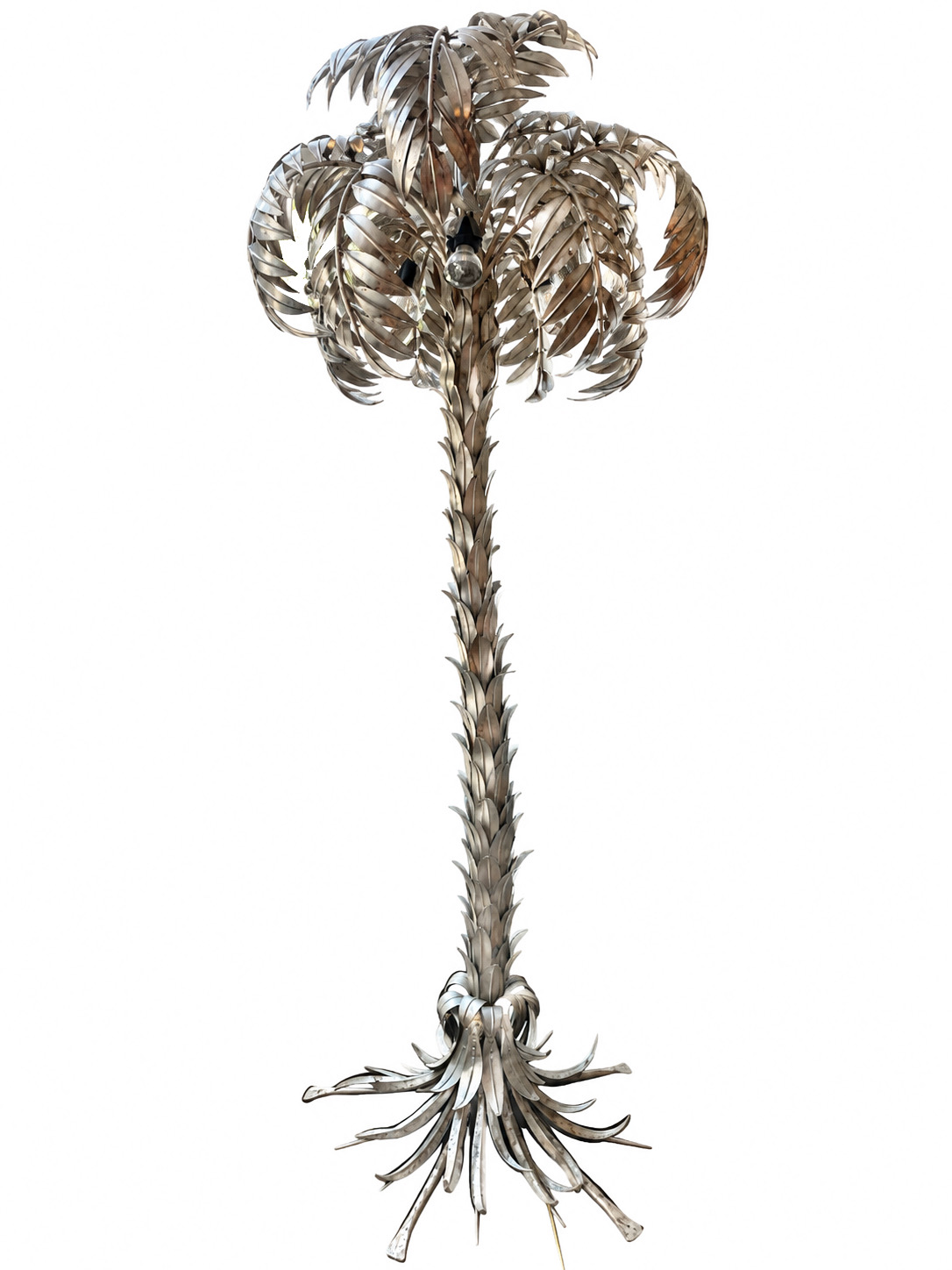 Hans- Kögl -Palm-Lamp-Hollywood-Regency